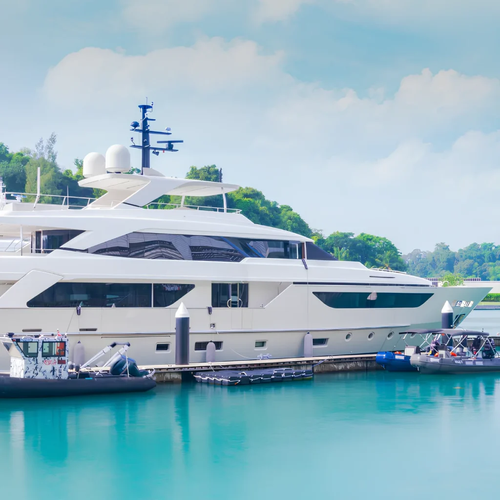 Image of a yacht.