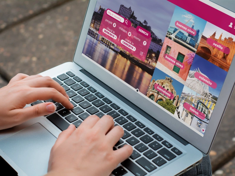 Image of a custom web site.