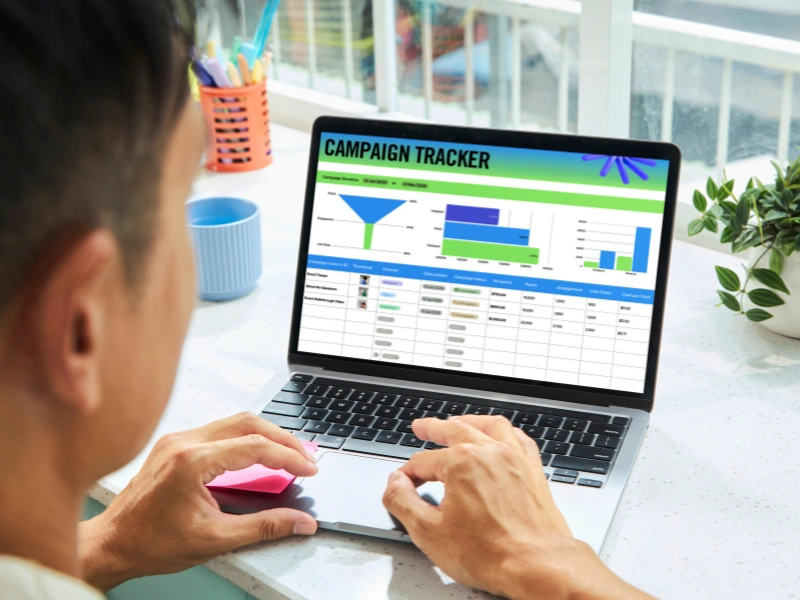 Image representing an effective facebook ad campaign.